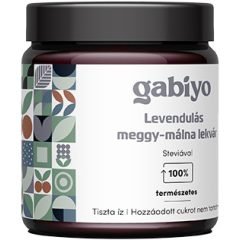 Gabiyo Levendulás meggy-málna lekvár 200g szőlőmusttal