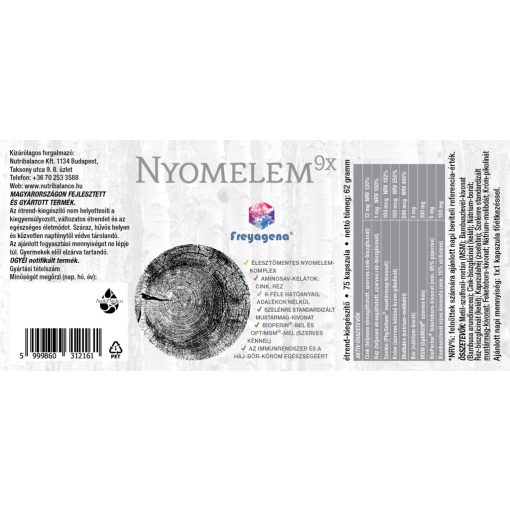 Freyagena Nyomelem 9X 75 kapszula