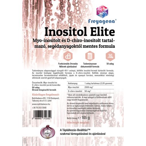 Freyagena Inositol Elite 105g (50 adag)