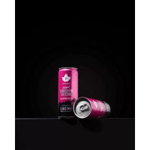 Puhdistamo Natural energy 330ml málna ízű természetes energiaital DRS