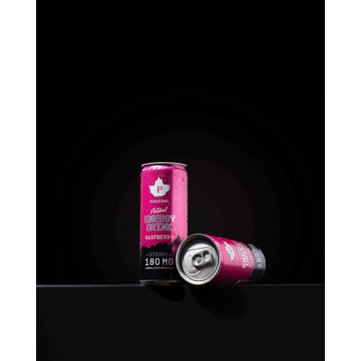 Puhdistamo Natural energy 330ml málna ízű természetes energiaital DRS