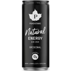   Puhdistamo Natural energy 330ml Original természetes energiaital DRS