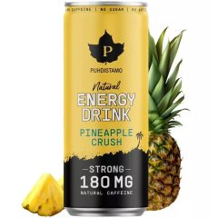   Puhdistamo Natural energy 330ml ananász ízű természetes energiaital DRS