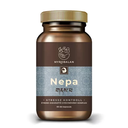 Myrobalan Nepa nyugodt tudat 60db gyógynövény komplex kapszula