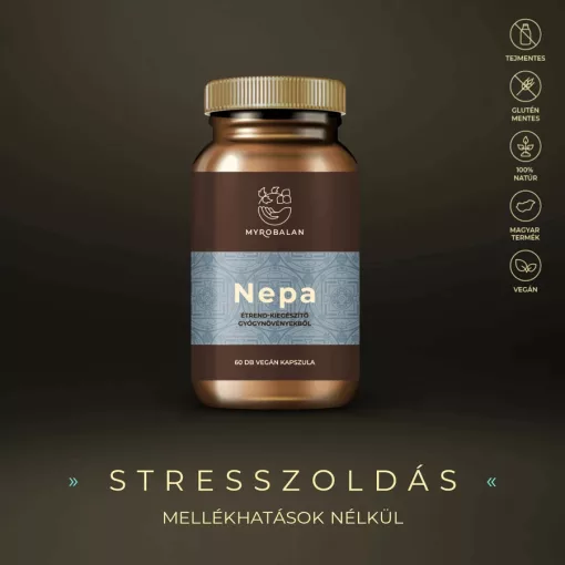 Myrobalan Nepa nyugodt tudat 60db gyógynövény komplex kapszula