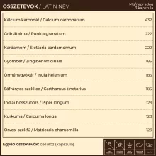Myrobalan KhogA.9 gyomorégés, reflux elleni 60db gyógynövény komplex kapszula