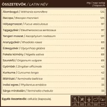 Myrobalan TiroGlan pajzsmirigy-alulműköd és elleni 60db gyógynövény komplex kapsz