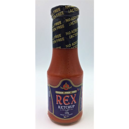 Csípős ketchup cukormentes 330g REX