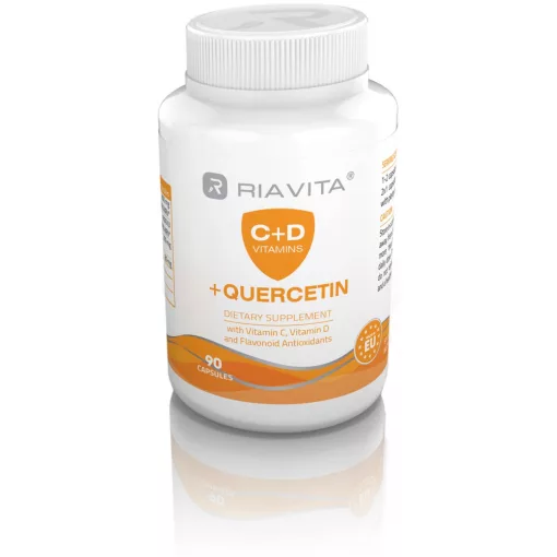 RIAVITA C+D vitamin + Quercetin 90 kapszula