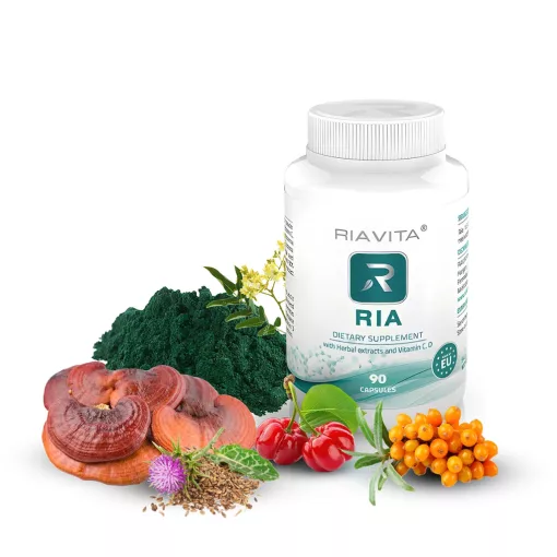 RIAVITA RIA 90 kapszula regeneráció (R), immunrendszer (I) antioxidáns védelem (A
