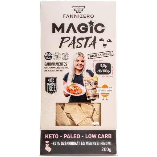FANNIZERO Magic Pasta nagykocka 200g 23 tojásos száraztészta