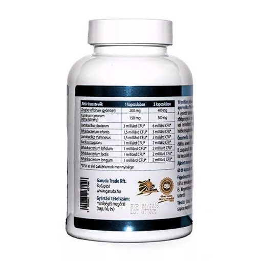 Garuda Health Pitta Boost Biotikum 60db emésztést serkentő kapszula