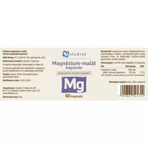 Caleido Magnézium-malát kapszula 60db