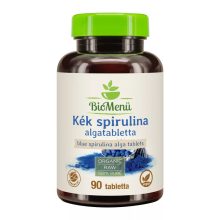 BIO Kék spirulina alga 90db tabletta BioMenü