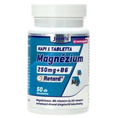 JutaVit Magnézium 250mg + B6 50db filmtabletta