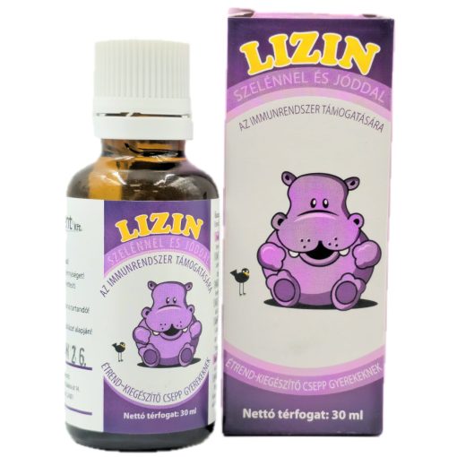 Dr. Aliment Lizin szelénnel és jóddal 30ml gyerekeknek