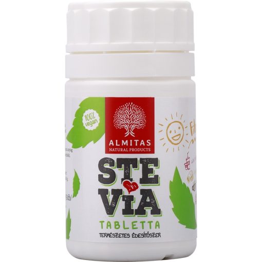 Almitas Stevia tabletta 60g /min 950db/