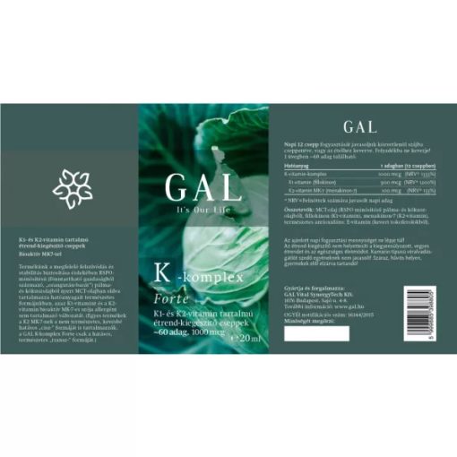 GAL K-komplex Forte 1000mcg K-komplex x 30 adag