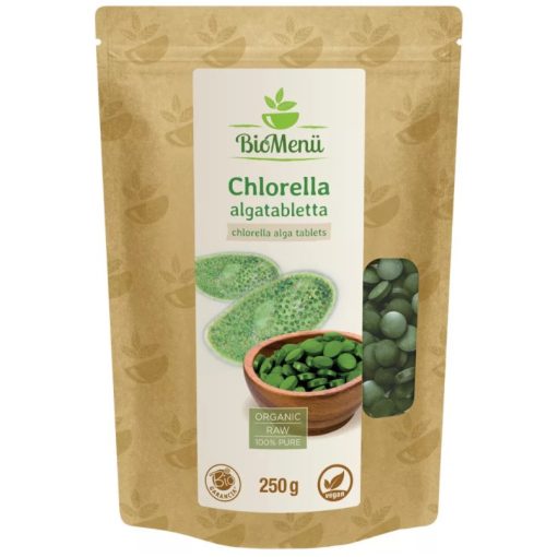 BIO Chlorella alga tabletta 250g BioMenü