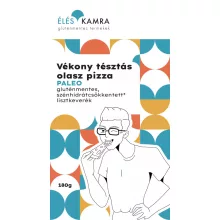 Éléskamra Vékony tésztás olasz pizza CH csökkentett lisztkeverék 180g (Paleo)