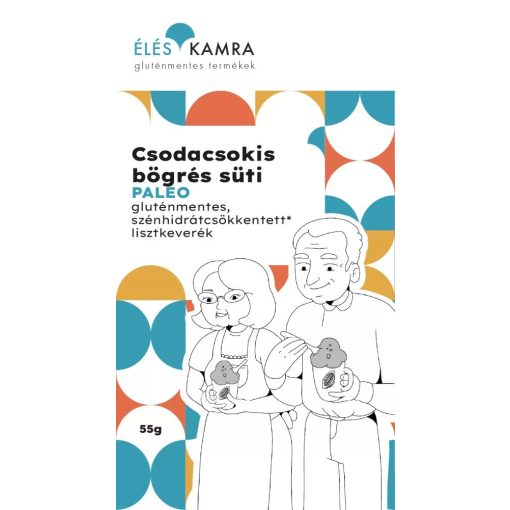 Éléskamra Csodacsokis bögrés süti CH csökkentett lisztkeverék 55g (Paleo)