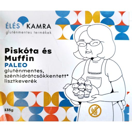 Éléskamra Natúr piskóta és muffin 135g (proffin) lisztkeverék
