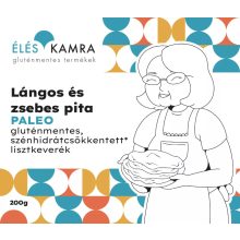 Éléskamra Lángos és zsebes pita CH csökkentett lisztkeverék 200g (Paleo)