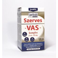 JutaVit Szerves Vas-komplex Forte 100x18mg filmtabletta