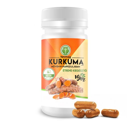Tenmag Kurkuma étrend kiegészítő kapszula 60db