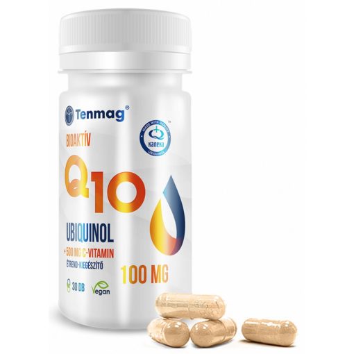 Tenmag Bioaktív Q10 Ubiquinol 30db kapszula C-vitaminnal