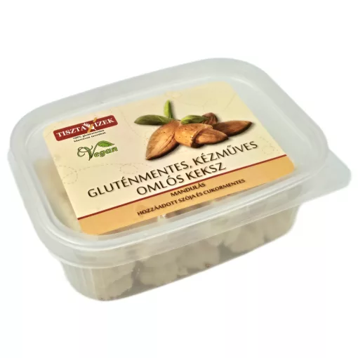 Mandulás omlós keksz 150g Tiszta Ízek gluténmentes, kézműves