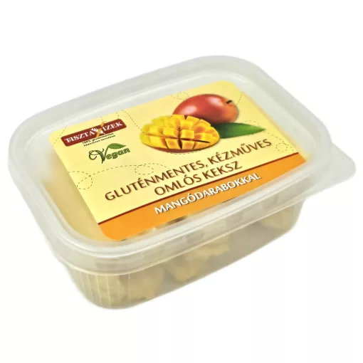 Omlós keksz mangódarabokkal 150g Tiszta Ízek gluténmentes, kézműves