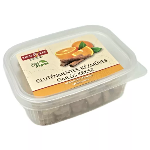 Narancsos-fahéjas omlós keksz 150g Tiszta Ízek gluténmentes, kézműves