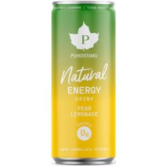   Puhdistamo Natural energy 330ml körte- limonádé ízű természetes energiaital