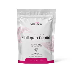   NORaWAY Hidrolizált marha kollagén 300g peptid, ízesítetlen, adagolókanállal