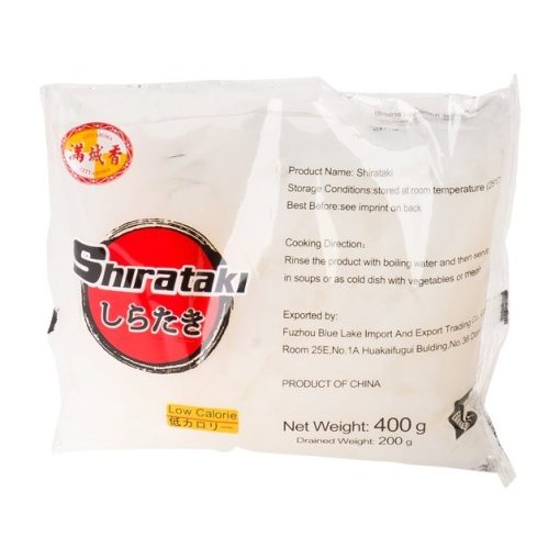 Shirataki Szélesmetélt konjac tészta 400 g