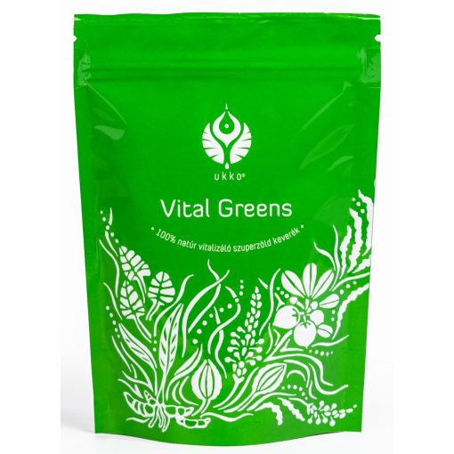UKKO Vital Greens 120g 100% natúr vitalizáló szuperzöld keverék
