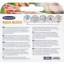 Salvequick Aqua Block vízálló sebtapasz 16db
