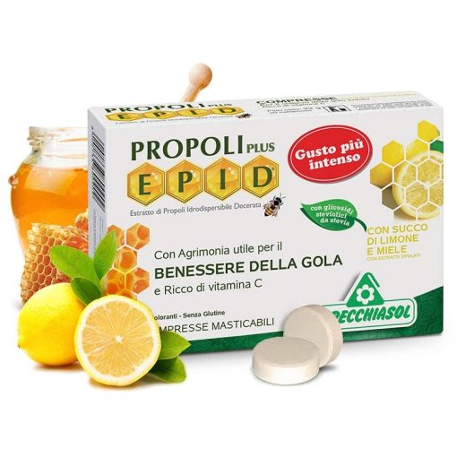 Specchiasol Propolisz Méz-citrom 20db tabletta