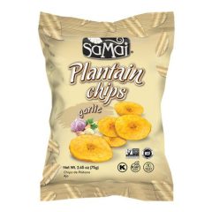 SAMAI Plantain chips fokhagymás 75g főzőbanán Garlic