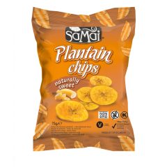   SAMAI Plantain chips natúr édes 75g főzőbanán Naturally Sweet