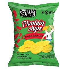   SAMAI Plantain chips édes chilli 75g főzőbanán Smoked Sweet Chili