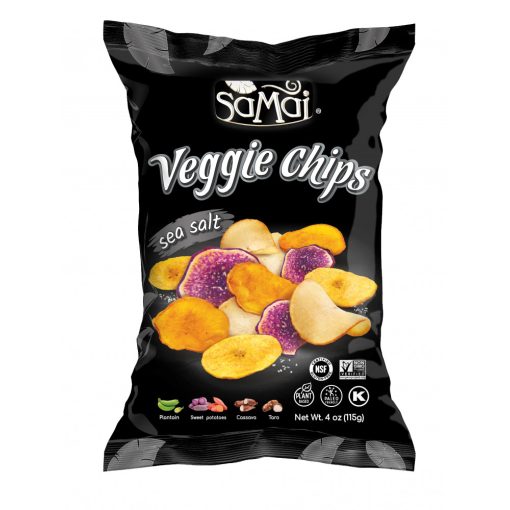 Veggie nagy chips tengeri sós 115g SAMAI Rainforest