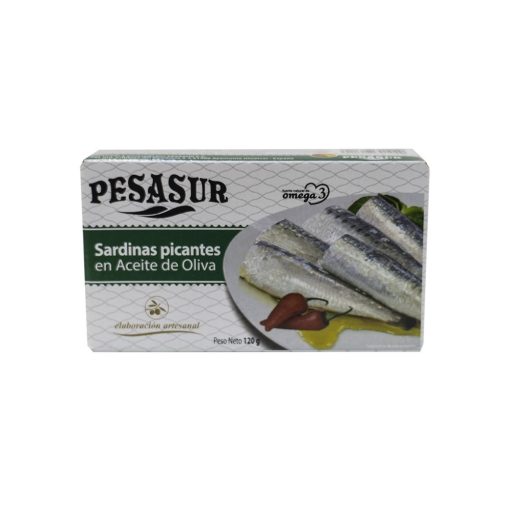 Pesasur Szardínia csípős /picante/ 120g konzervdobozos