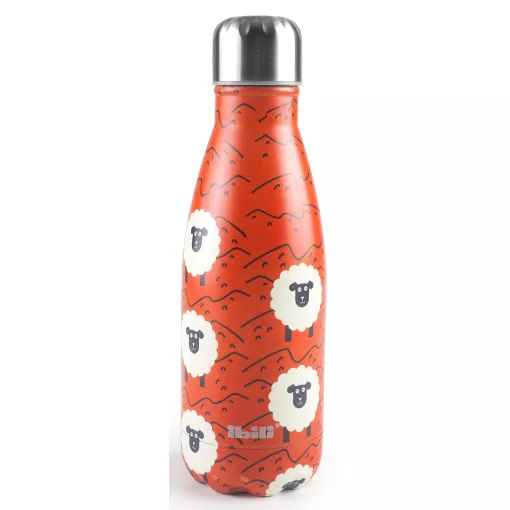 Ibili Fém termo kulacs gyerekeknek 350ml ZOO 758435i termosz palack állatkertes