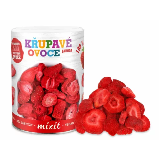 Mixit Eper - Ropogós Gyümölcs 50g fagyasztva szárított