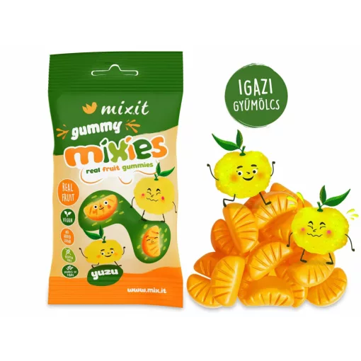 Mixit Gyümölcsös Mixies 35g  - Yuzu