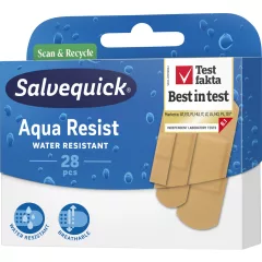   Salvequick Aqua Resist víz és szennyeződésálló ragtapasz 28db