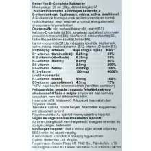 BetterYou B-Complete szájspray 25ml 32 napi adag