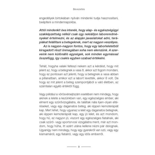 Laborleletek értelmezése és összefüggések - Dr. Csomai Zita